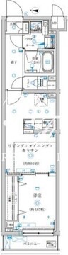 トラディス赤塚 213 間取り図