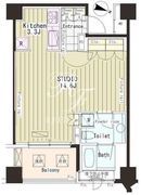 パークアクシス恵比寿 109 間取り図