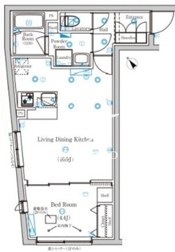 Mind Tokiwadai 201 間取り図