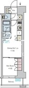 ブリリアイスト池尻大橋 319 間取り図