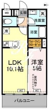 ロイジェントパークス西馬込 104 間取り図