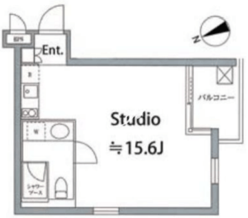 ラナイグレース北青山 202 間取り図