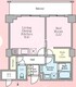 ソライエアイルときわ台 409 間取り図