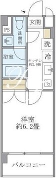 コスモリード西馬込レジデンス 503 間取り図