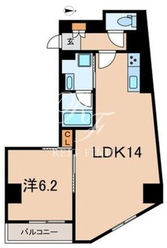 パークレジデンス東大井 402 間取り図