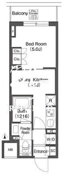コンフォリア東上野 1005 間取り図