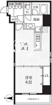 AR向島 405 間取り図