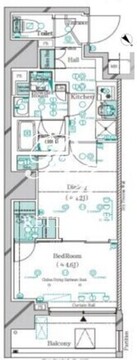 ガリシア千石 1002 間取り図