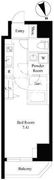 グランパセオ浅草橋 1204 間取り図