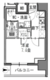 エスレジデンス新御徒町イースト 502 間取り図