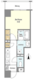 Anela Court 202 間取り図