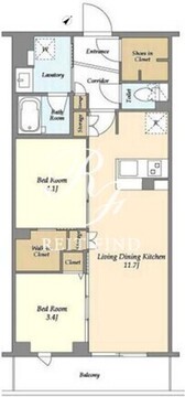KDXレジデンス田園調布南 203 間取り図