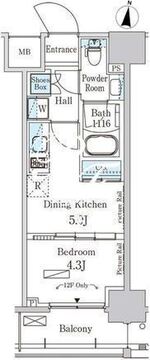 パークアクシス森下 903 間取り図