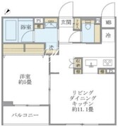 コンポジット大井町ヒルトップ 303 間取り図