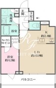 クリアルプレミア西馬込 205 間取り図