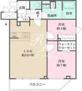 クリアルプレミア西馬込 102 間取り図