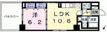 フェルデタワー 402 間取り図