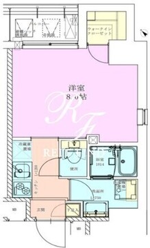 RBM三軒茶屋レジデンス 1002 間取り図