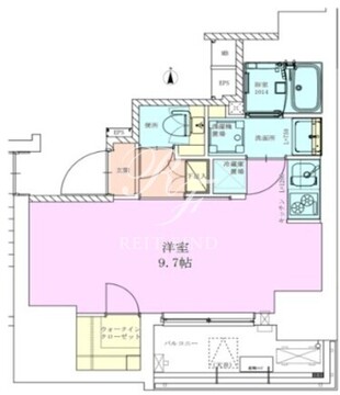 RBM三軒茶屋レジデンス 403 間取り図