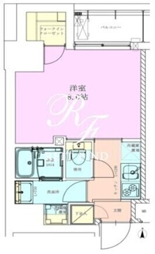 RBM三軒茶屋レジデンス 701 間取り図
