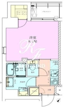RBM三軒茶屋レジデンス 1101 間取り図