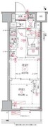クレイシア門前仲町ザ・レジデンス 106 間取り図