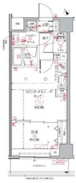 クレイシア門前仲町ザ・レジデンス 312 間取り図