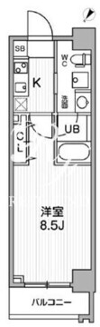リテラス三軒茶屋サウス 902 間取り図