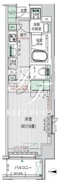 BPRレジデンス東十条 205 間取り図