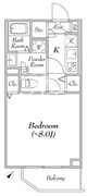 ルネサンスコート高田馬場カルム 401 間取り図