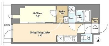 ドゥーエ南砂町2 704 間取り図