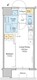 プラウドフラット大井町 1302 間取り図