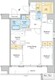 プラウドフラット大井町 1502 間取り図
