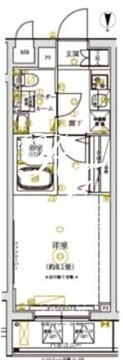 リルシア亀戸イースト 306 間取り図