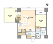 東神田テラスレジデンス 810 間取り図