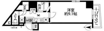 リクレイシア西麻布 1-1103 間取り図