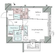 グランパセオ広尾 701 間取り図 ?>
