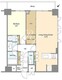 ラティエラ板橋 1401 間取り図