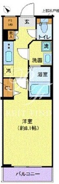 ディアレイシャス池尻大橋 201 間取り図