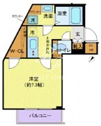 ディアレイシャス池尻大橋 207 間取り図