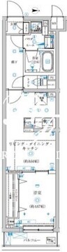 トラディス赤塚 306 間取り図