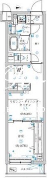 トラディス赤塚 505 間取り図