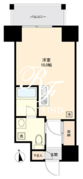 メゾンドゥ二コラ大井 606 間取り図