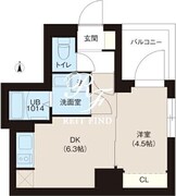 aLATO錦糸町south 502 間取り図