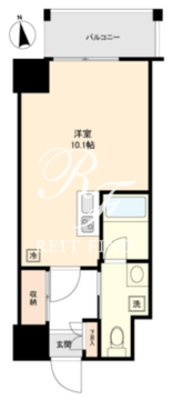 メゾンドゥ二コラ大井 304 間取り図
