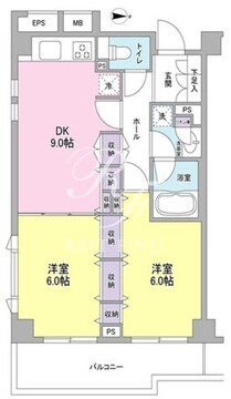 リバーレ蒲田仲六郷 101 間取り図
