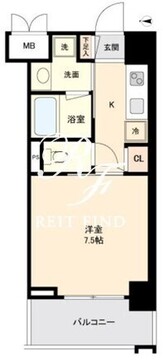 ロイジェント板橋本町 509 間取り図