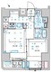 ジェノヴィア文京千駄木 701 間取り図
