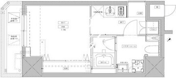 ジェノヴィア文京千駄木 1002 間取り図