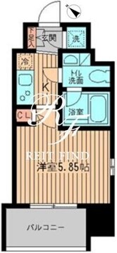 レジディア大森 903 間取り図